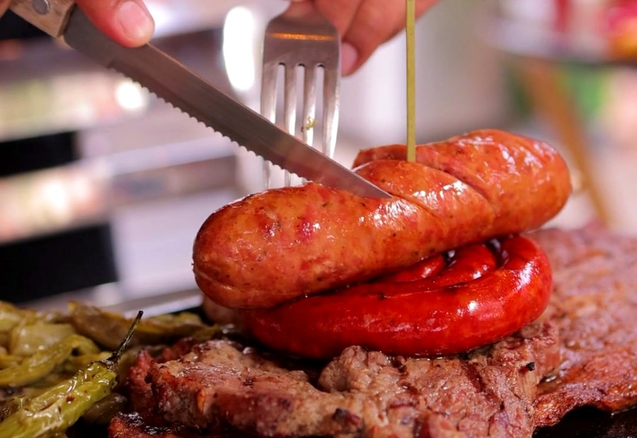 Servicio de carne a la mesa